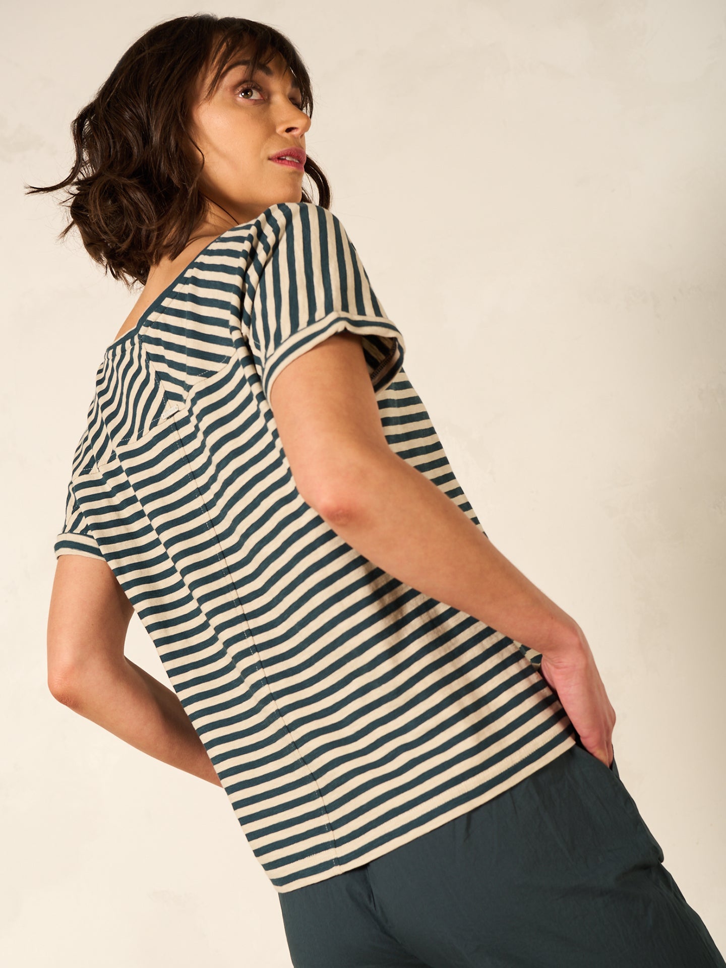 T-shirt à rayures