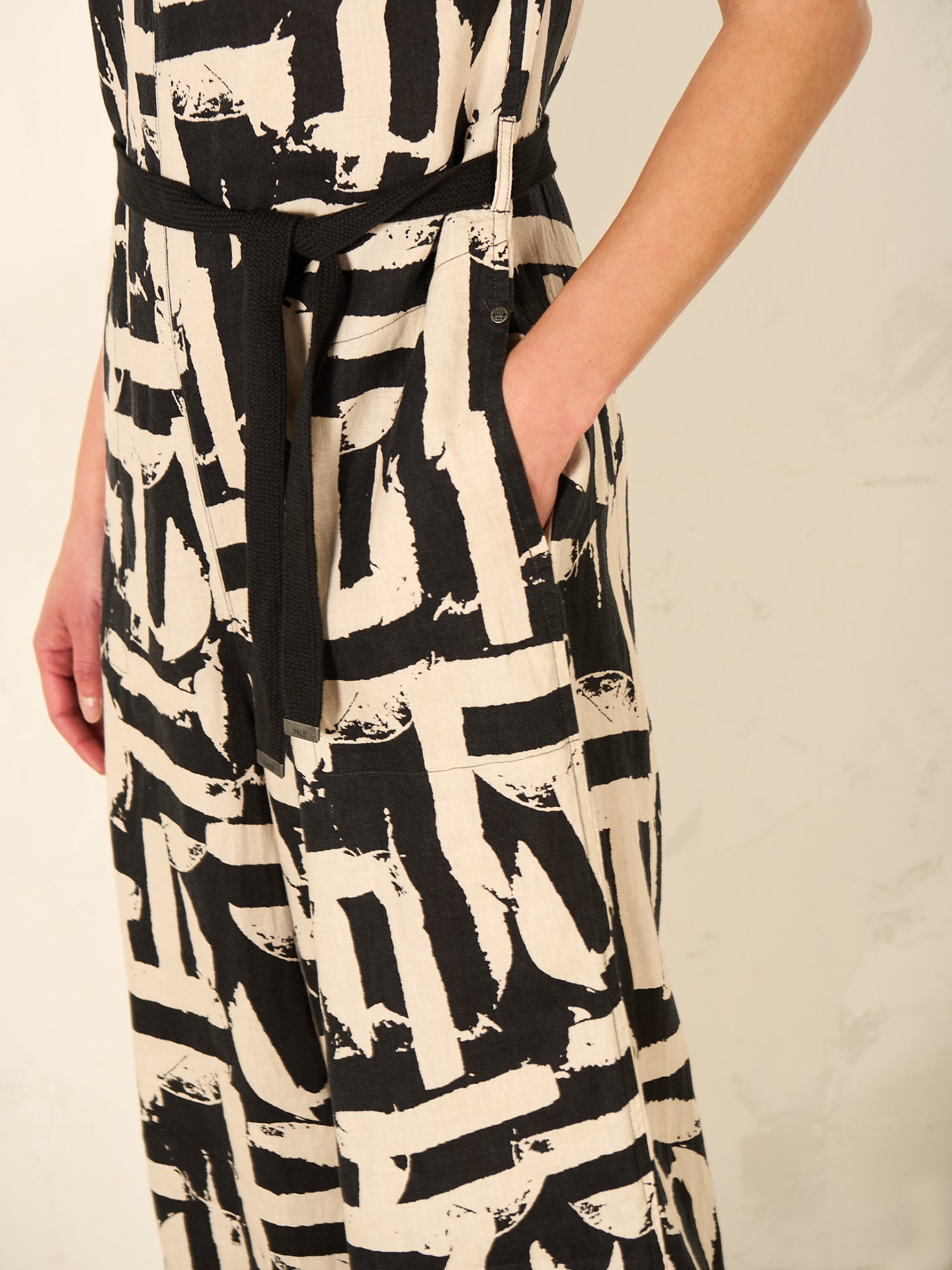 Leinenjumpsuit
