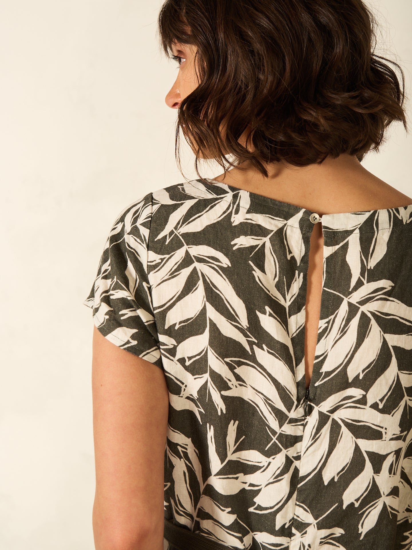Leinenjumpsuit
