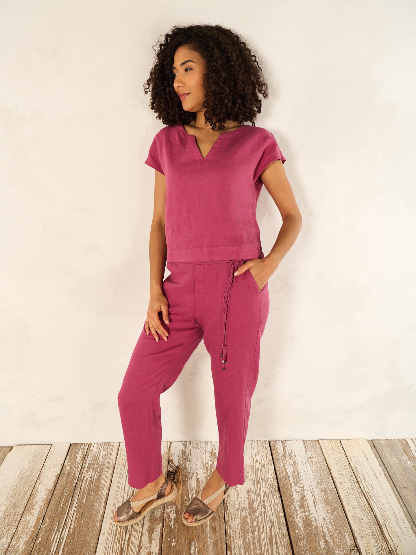 Pantaloni con cintura
