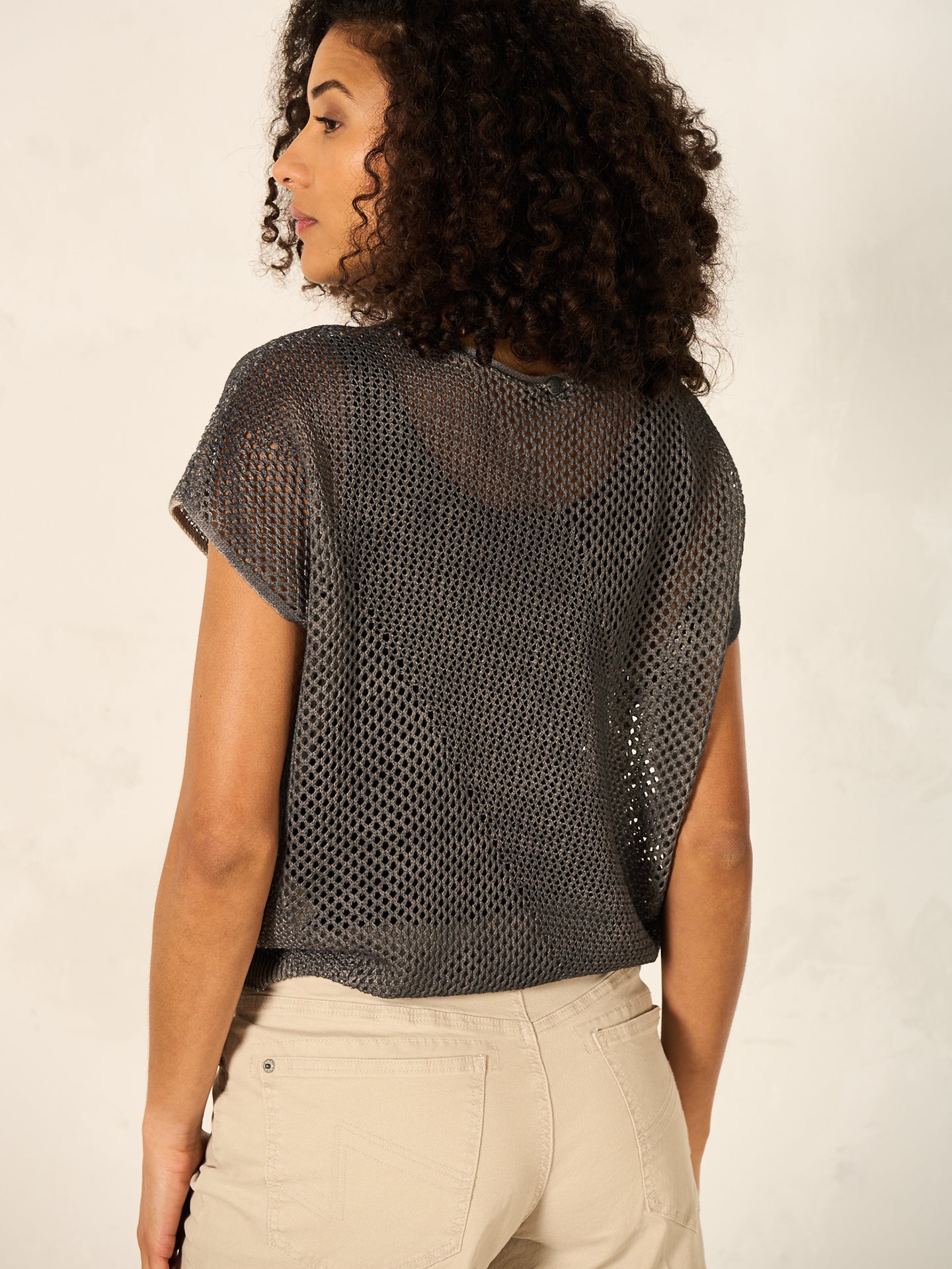 Pullover locker gestrickt