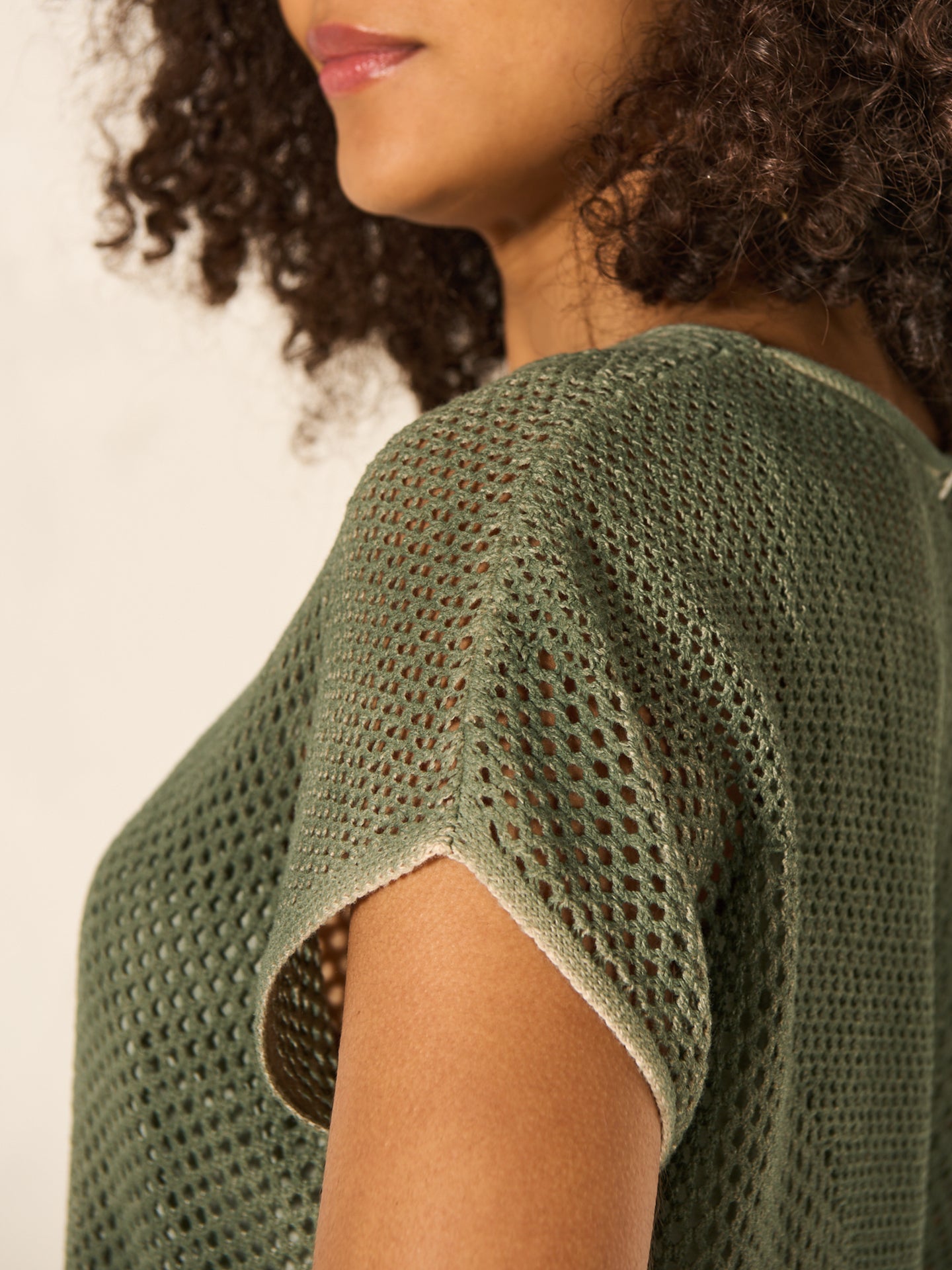 Pullover locker gestrickt