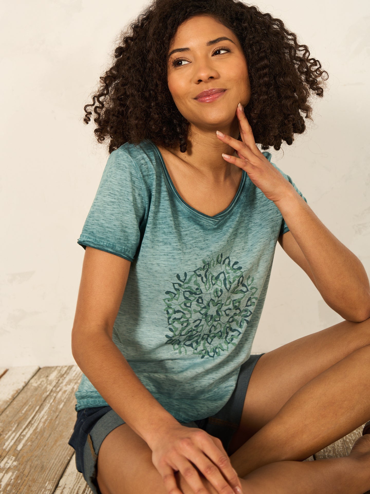 Shirt mit Druck
