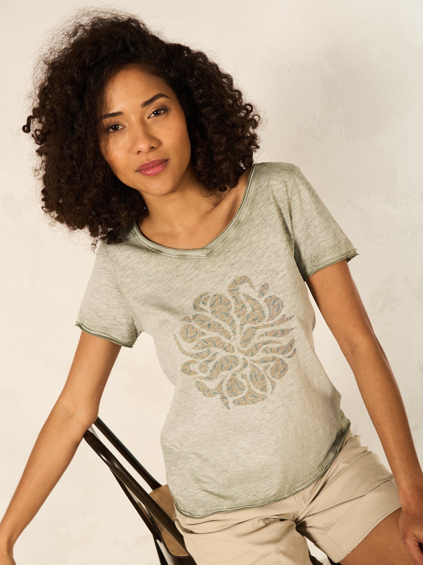Shirt mit Druck