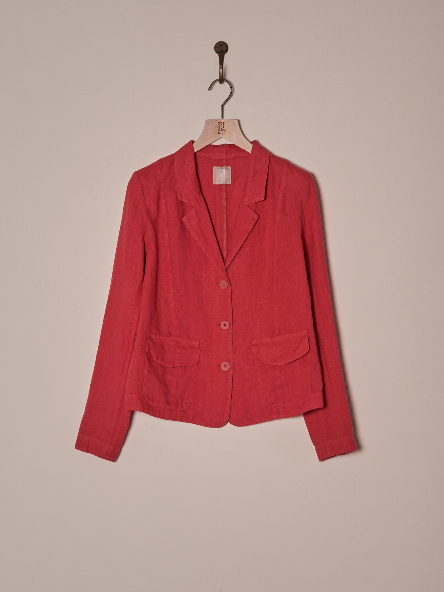 Blazer mit Leinen