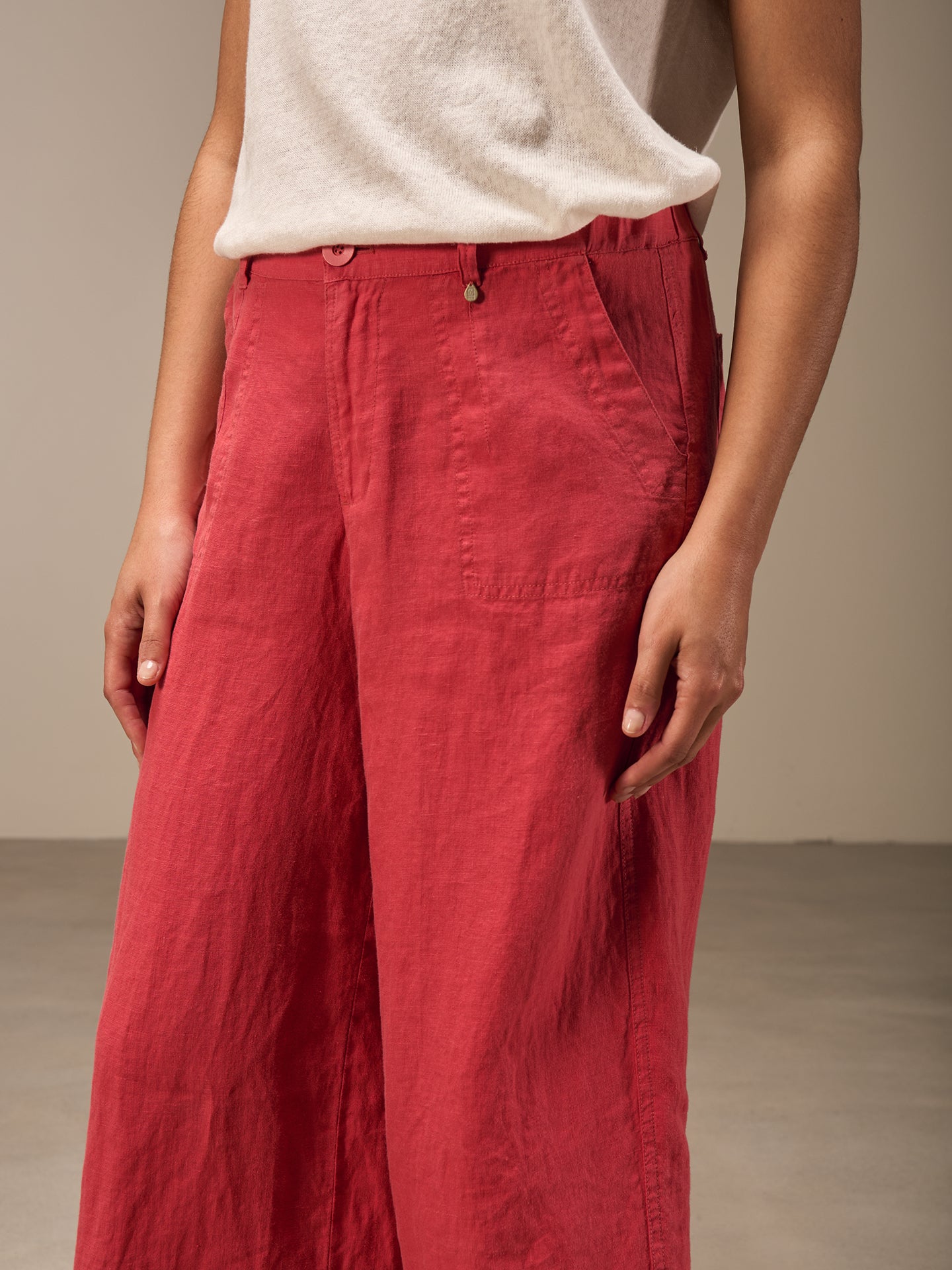 Pantaloni in lino