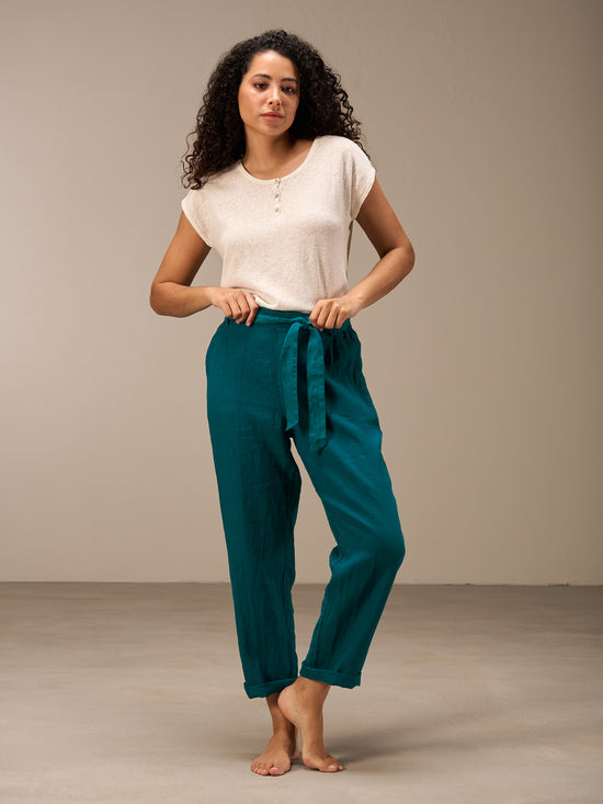 Pantaloni con cintura