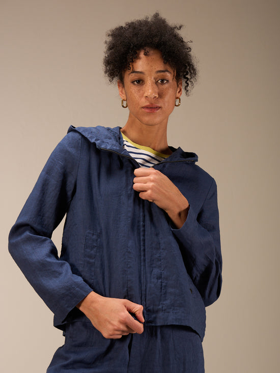 Leinenjacke