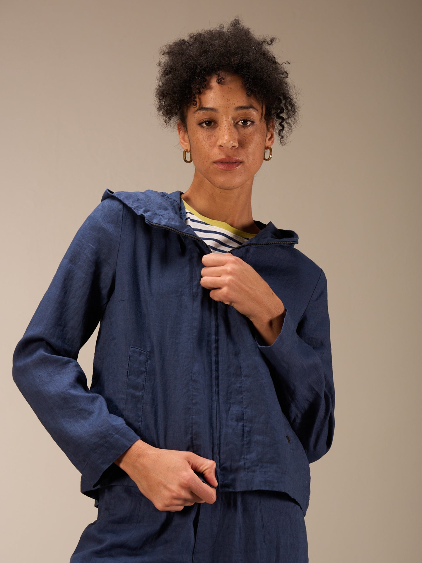 Leinenjacke