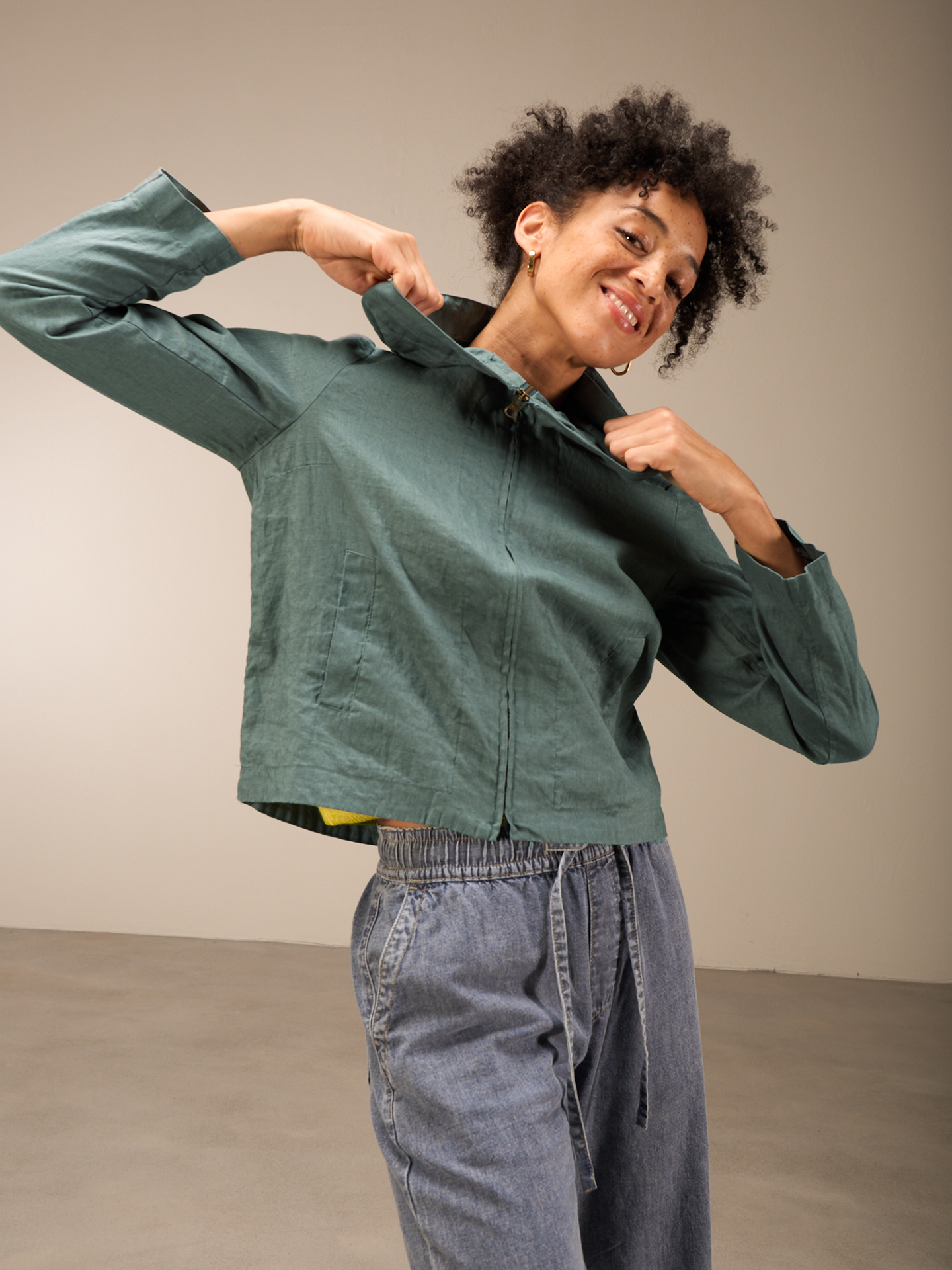 Linen jacket