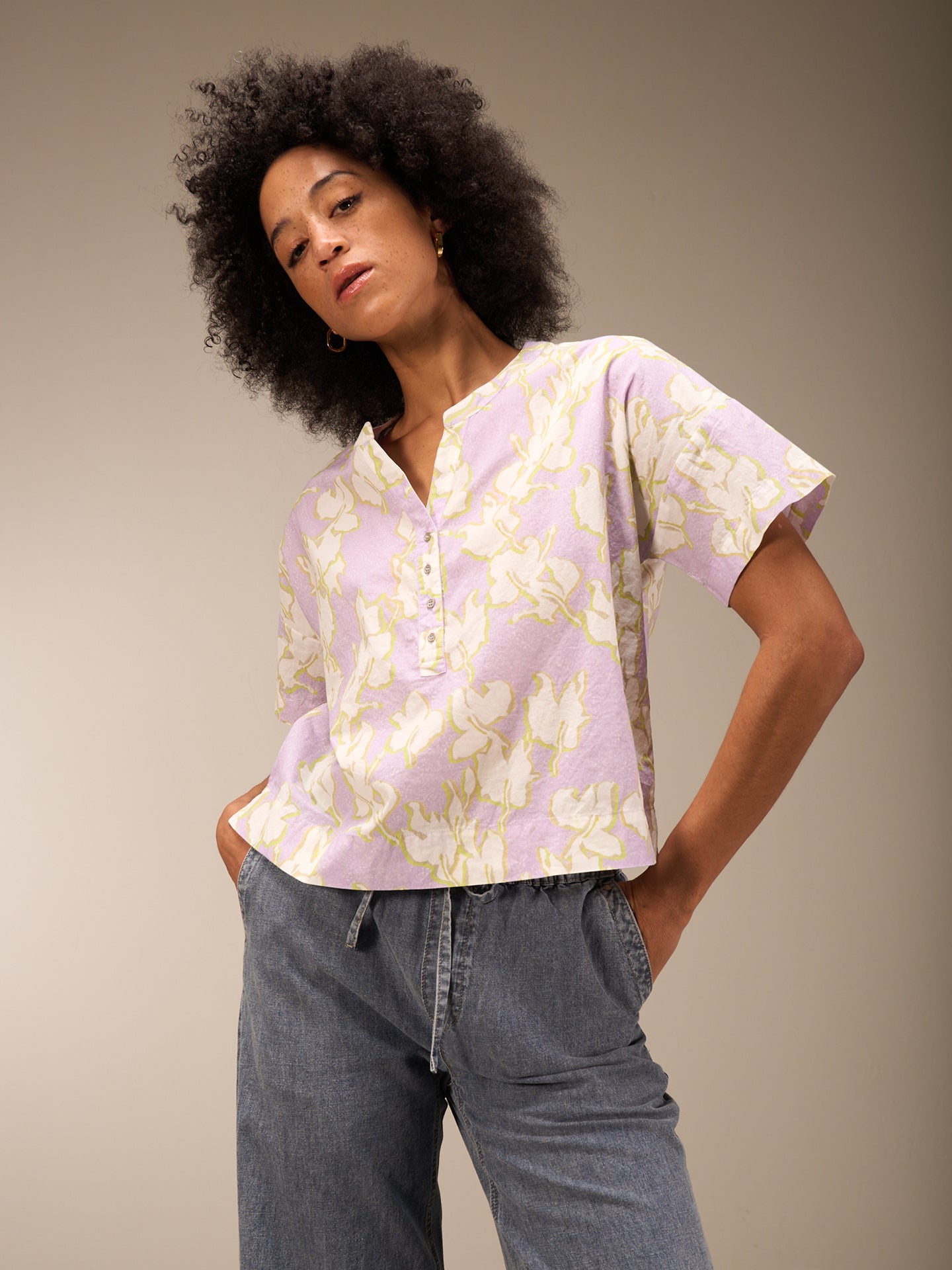 chemise à manches courtes