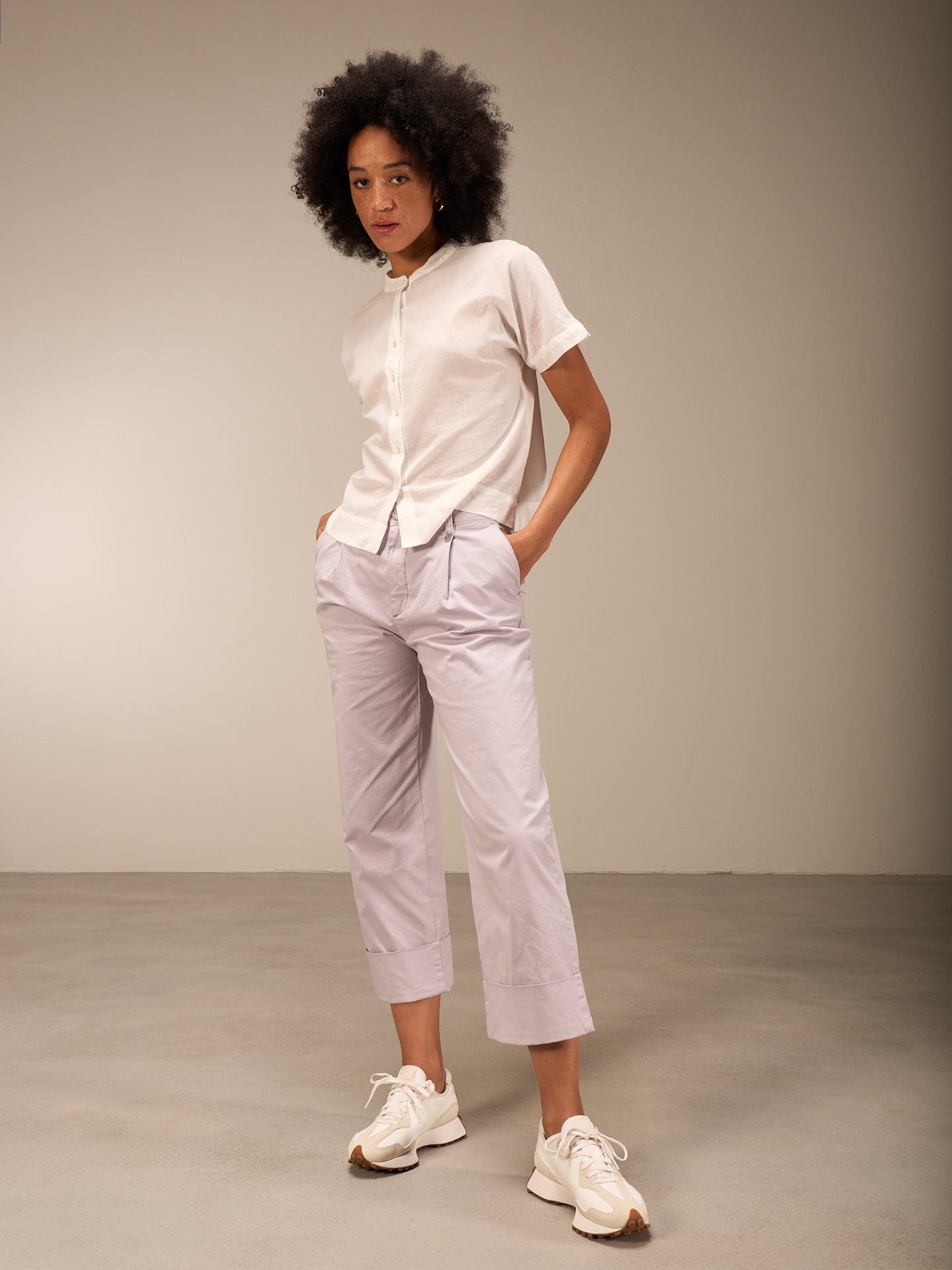 Blusa a maniche corte
