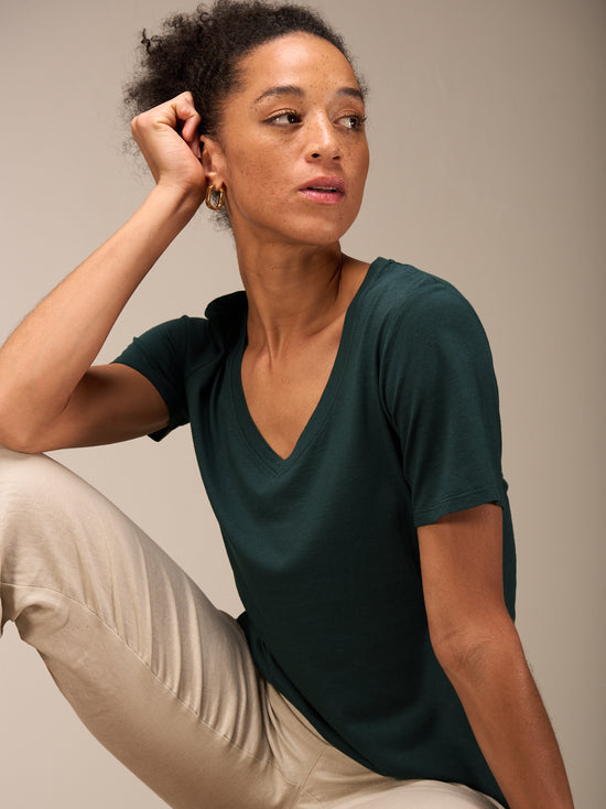 Cap sleeve shirt