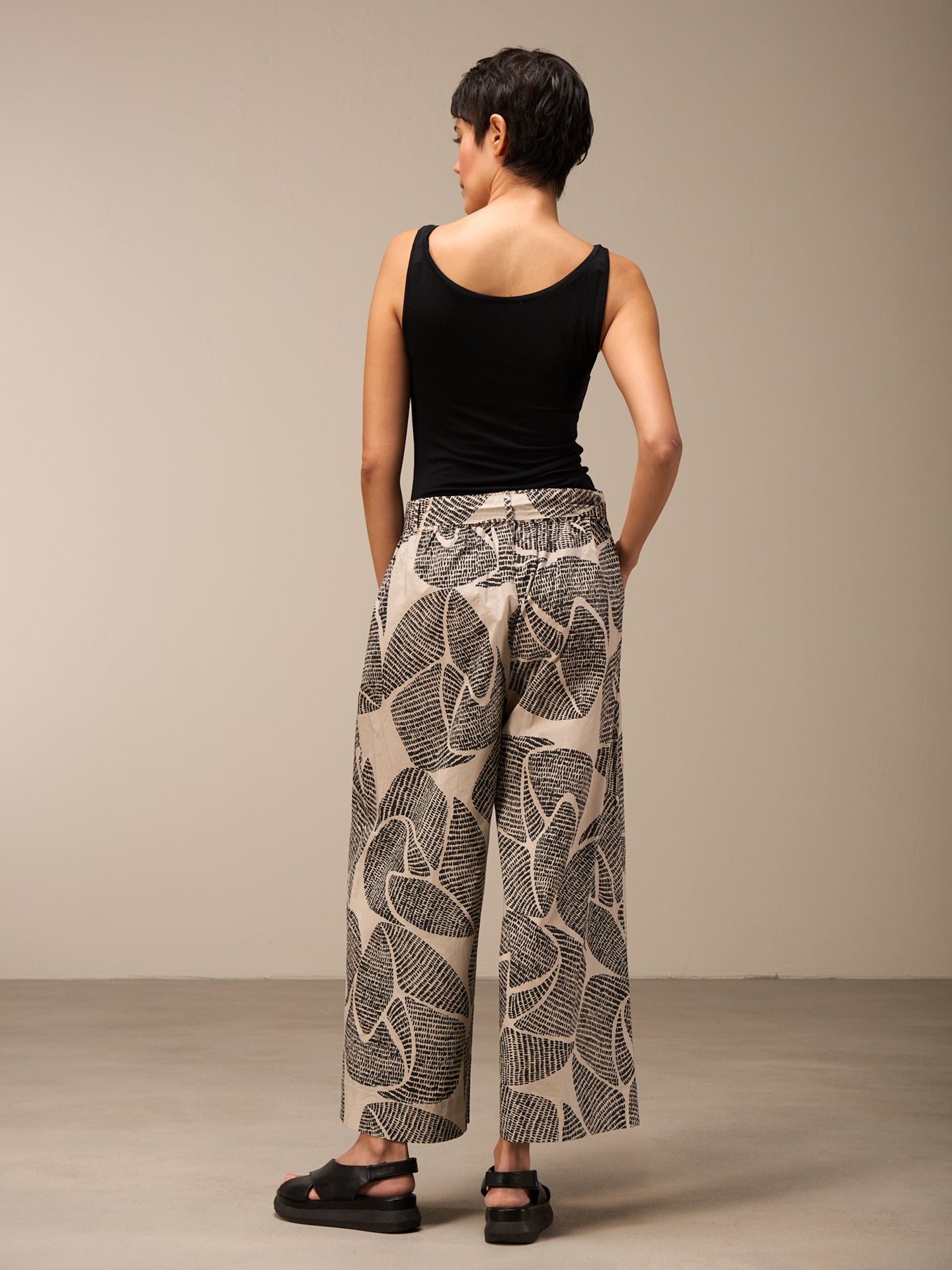 pantalon imprimé