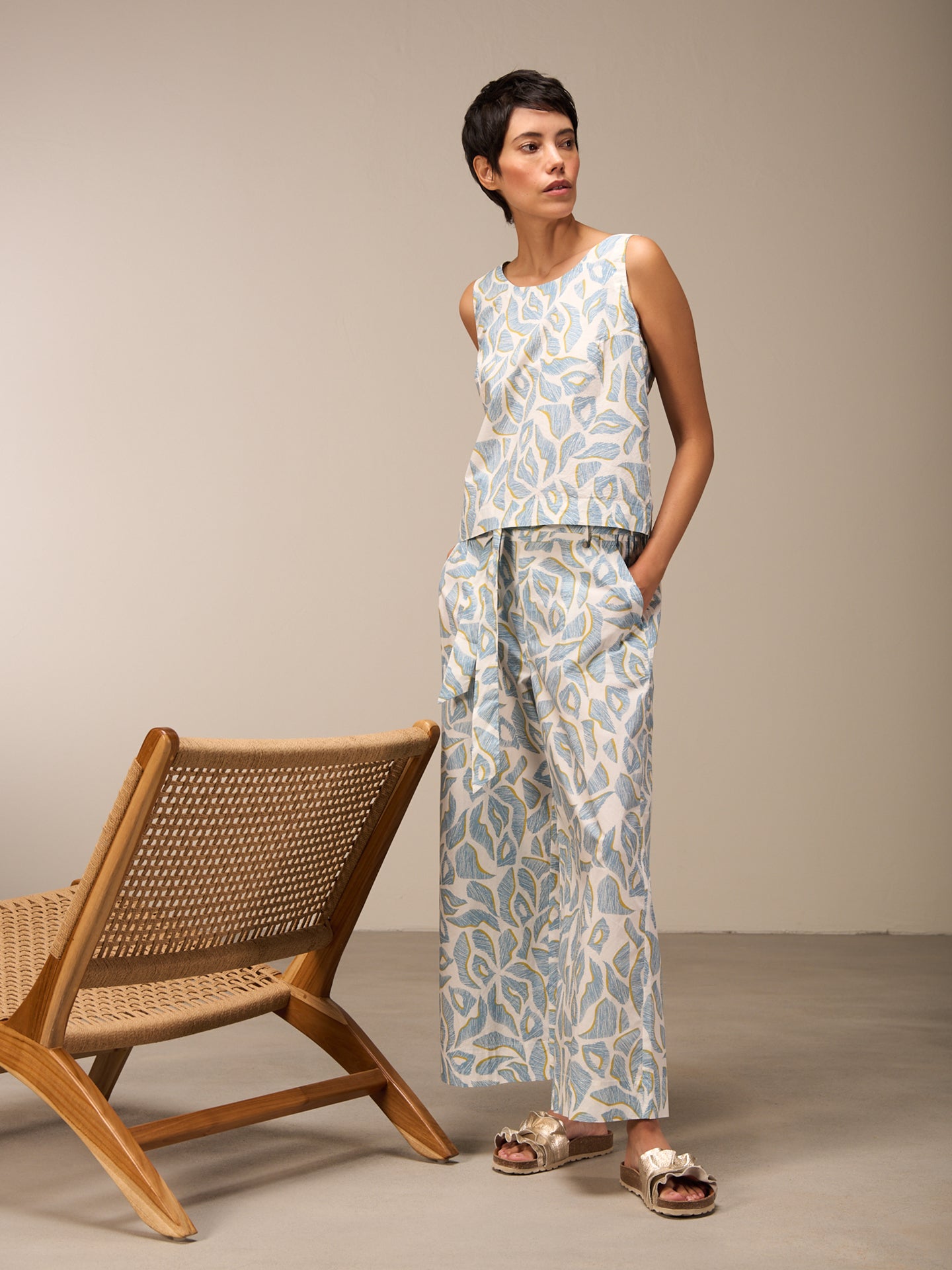 pantalon imprimé
