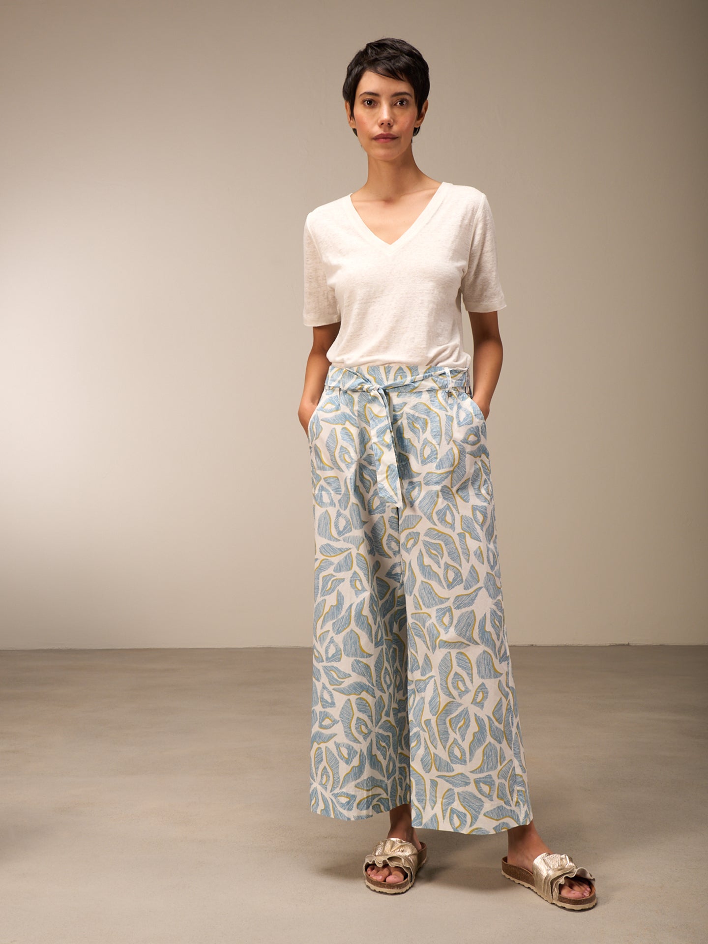 pantalon imprimé