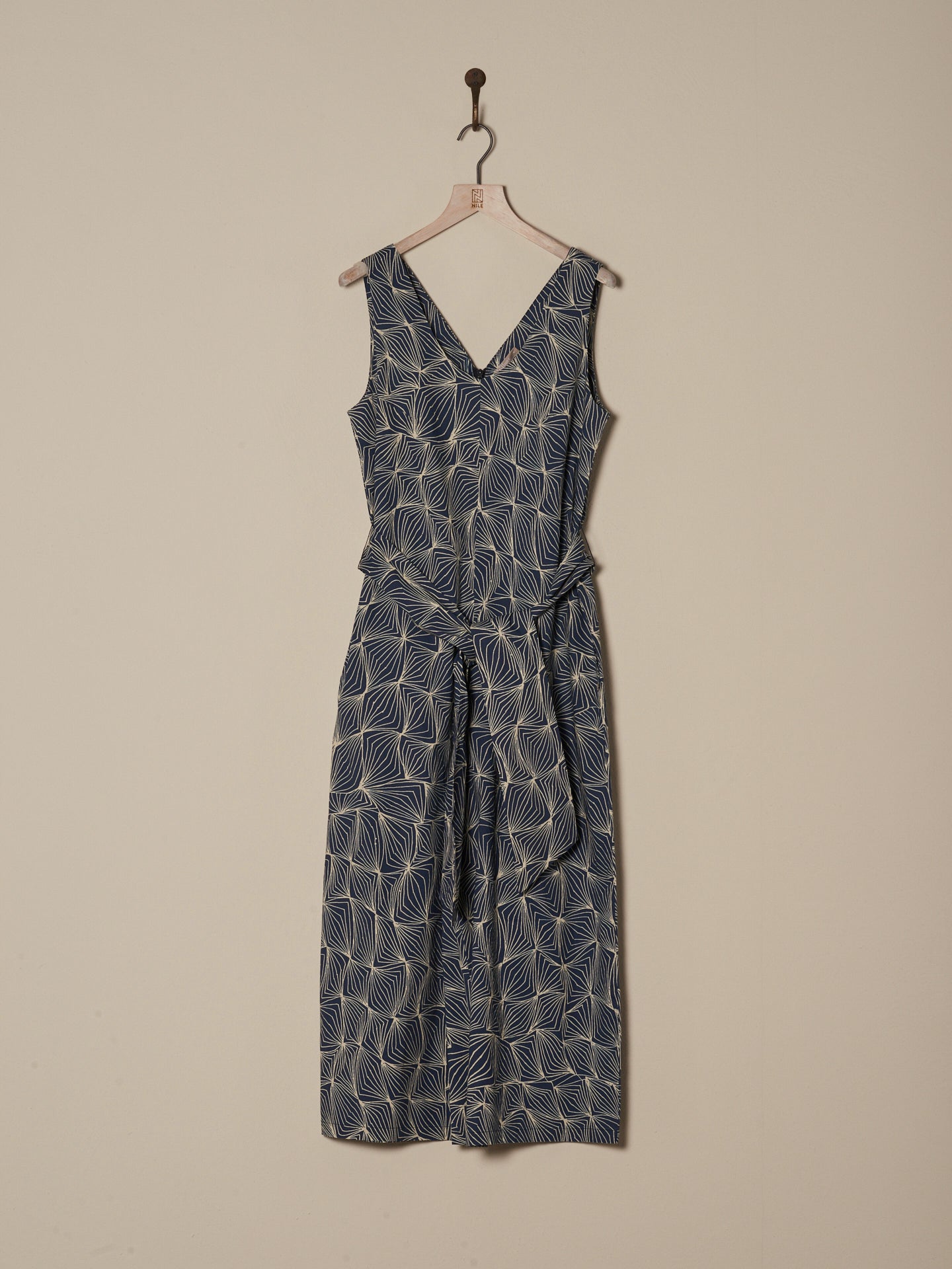 Tuta jumpsuit con cintura