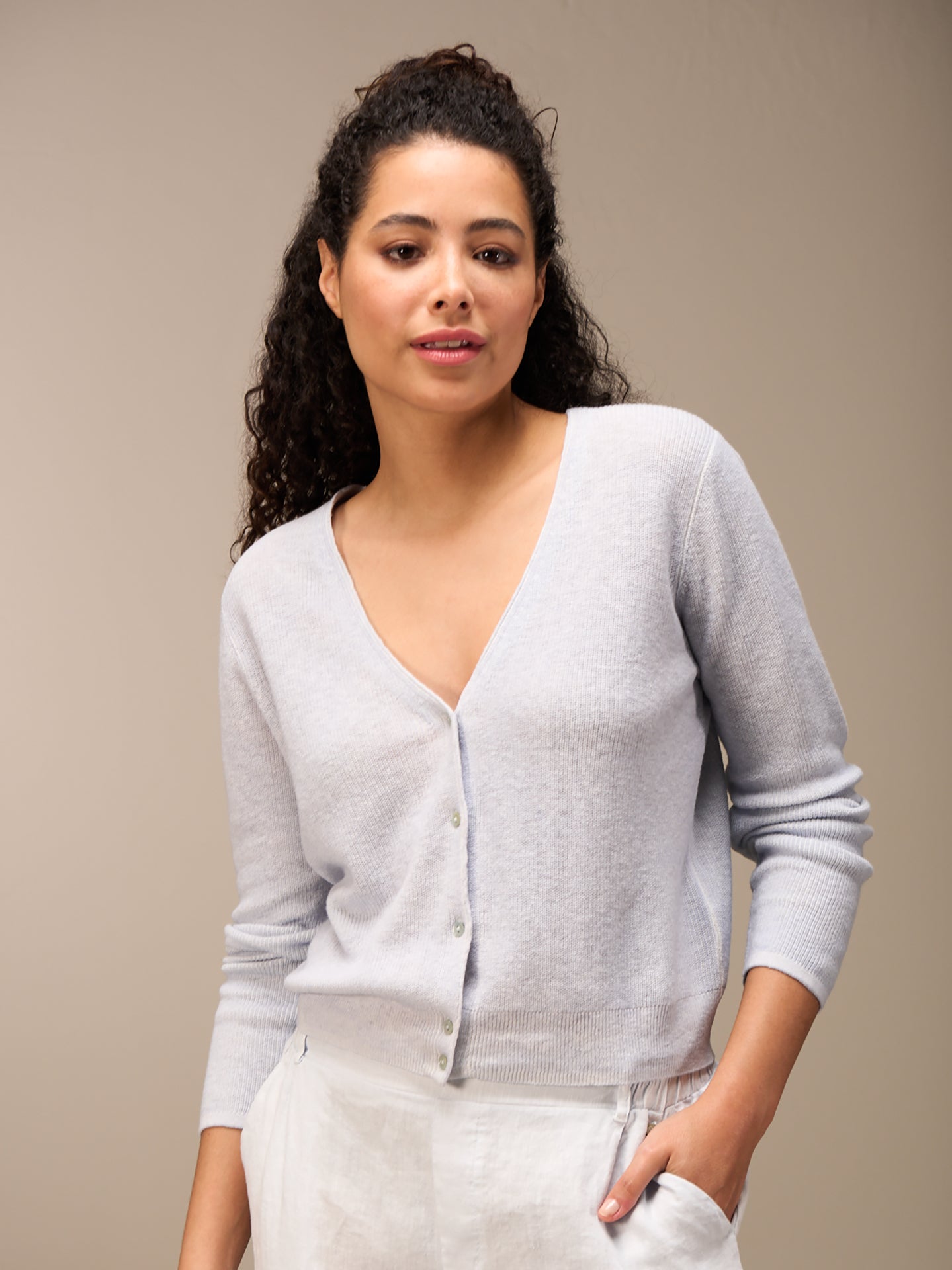 Button-up cardigan