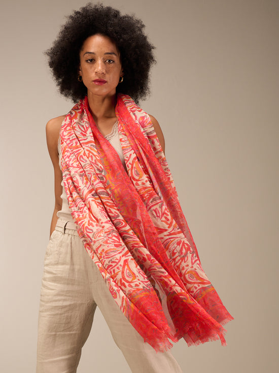 Printed scarf