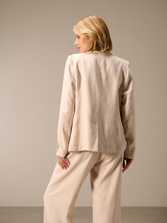 Blazer mit Reverskragen