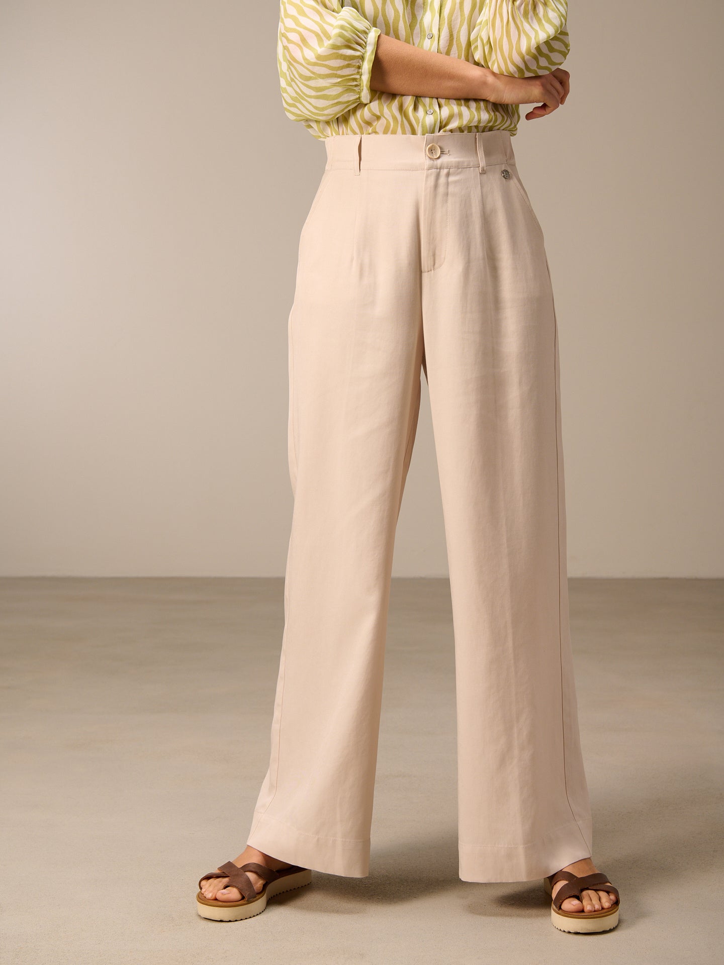 Pantaloni wide leg