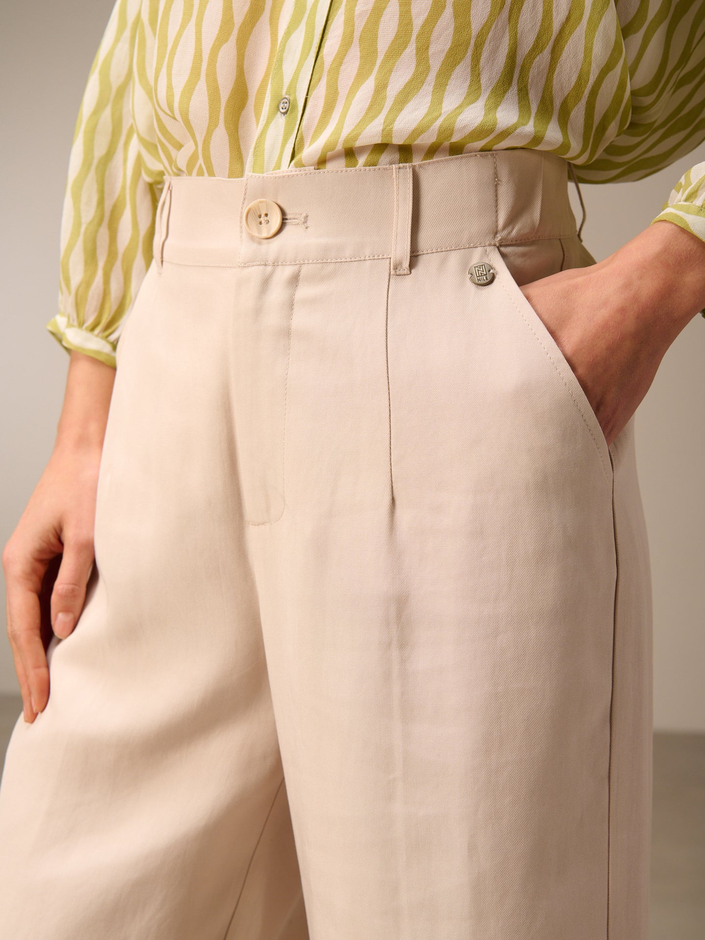 Pantaloni wide leg