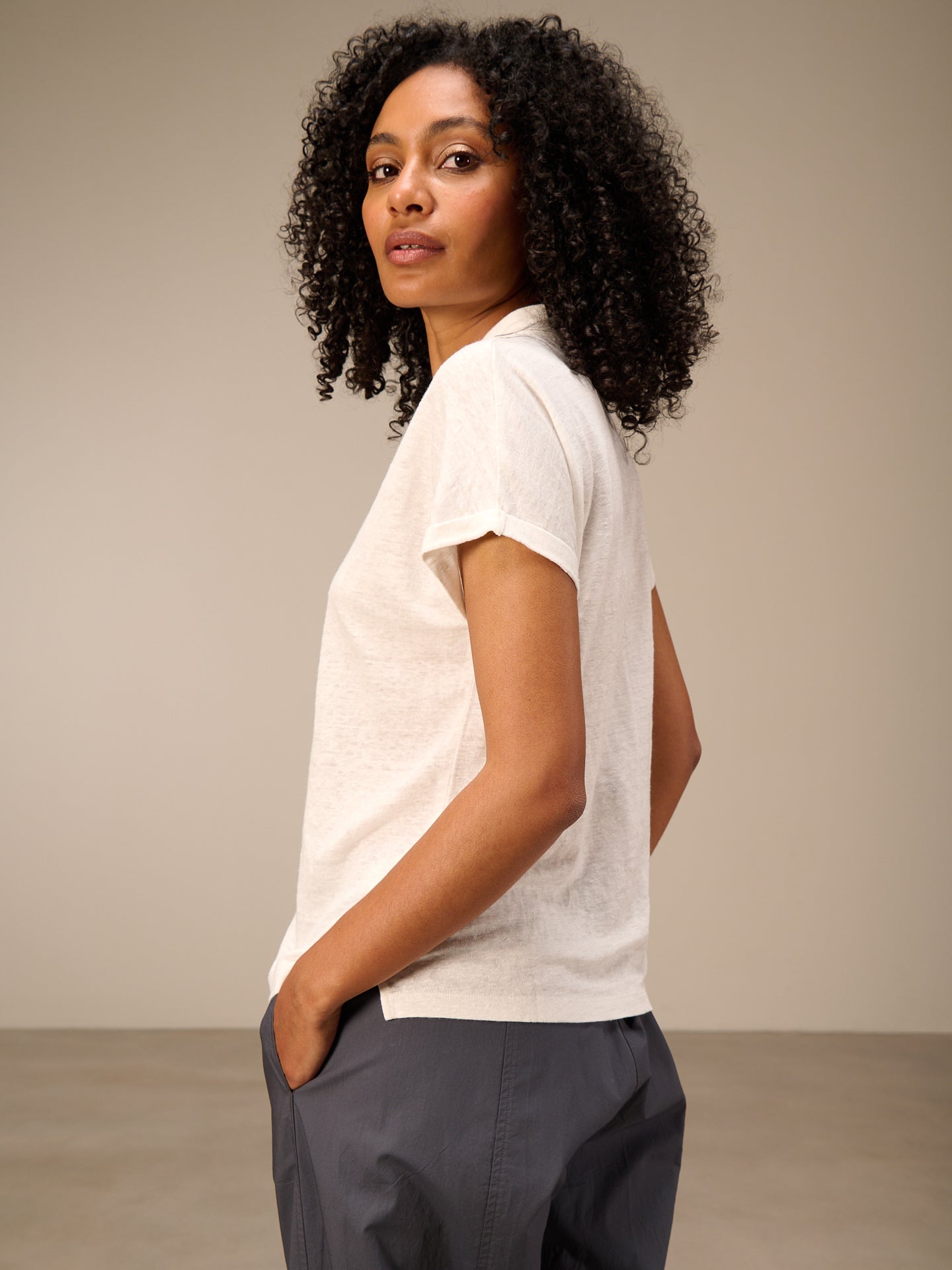 Shirt with collar