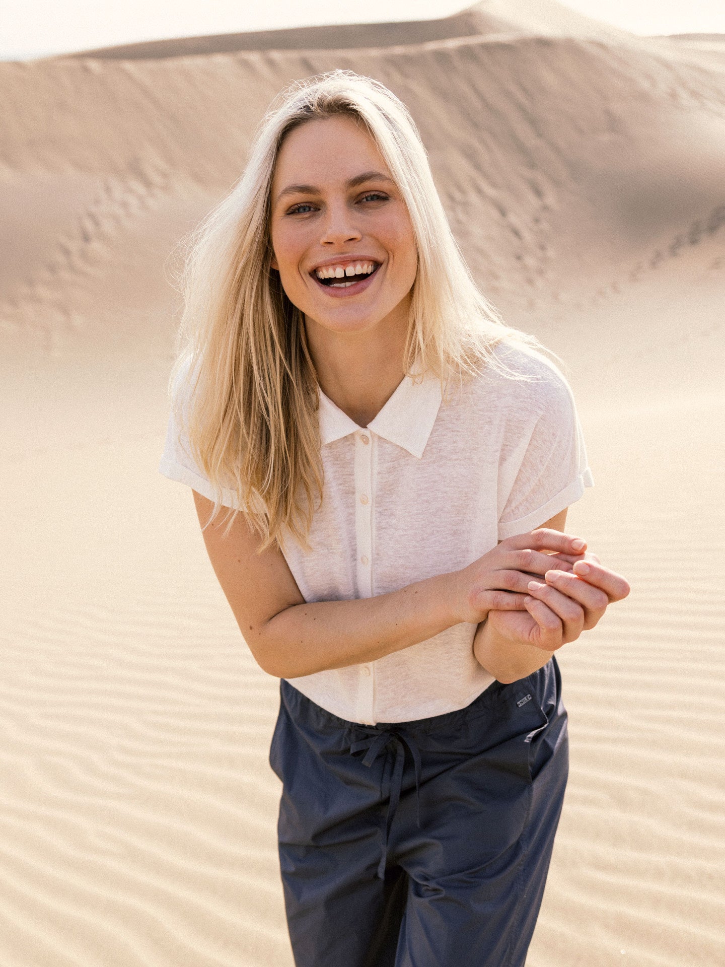 Shirt with collar