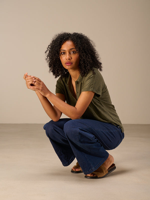 Wide-leg jeans