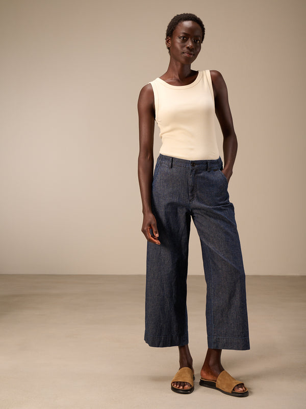 Culotte jeans