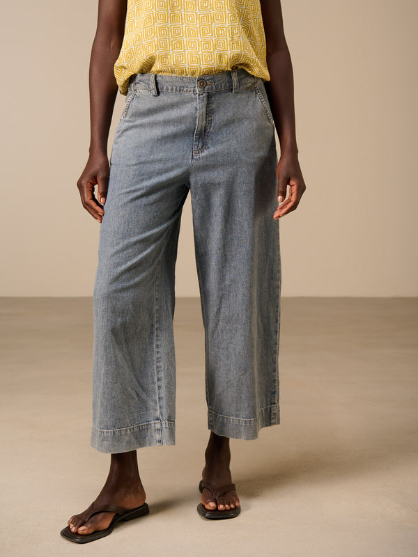 Culotte jeans