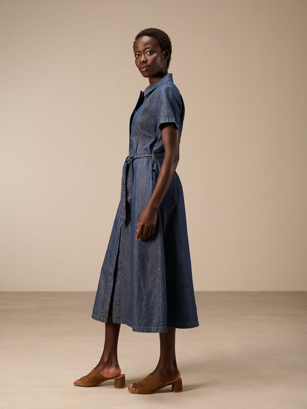 Denim dress