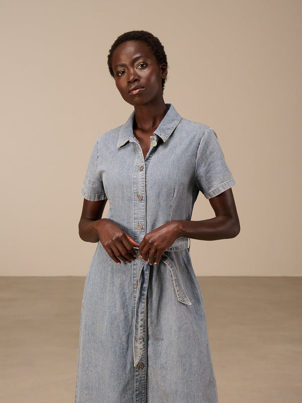 Denim dress