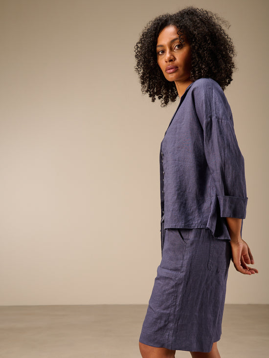 Blusa con maniche a 3/4