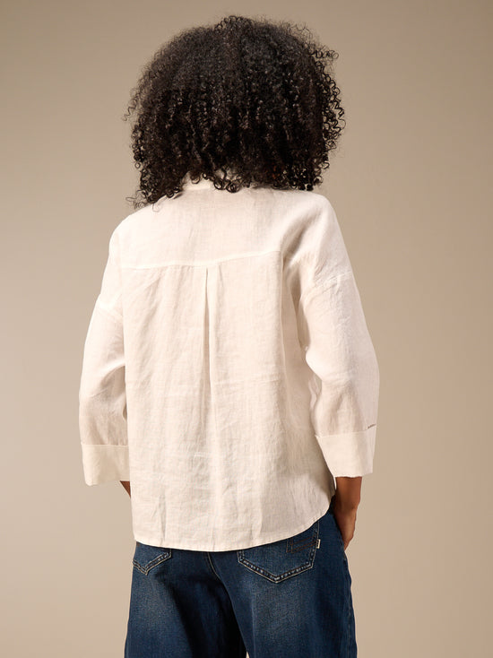 Blusa con maniche a 3/4