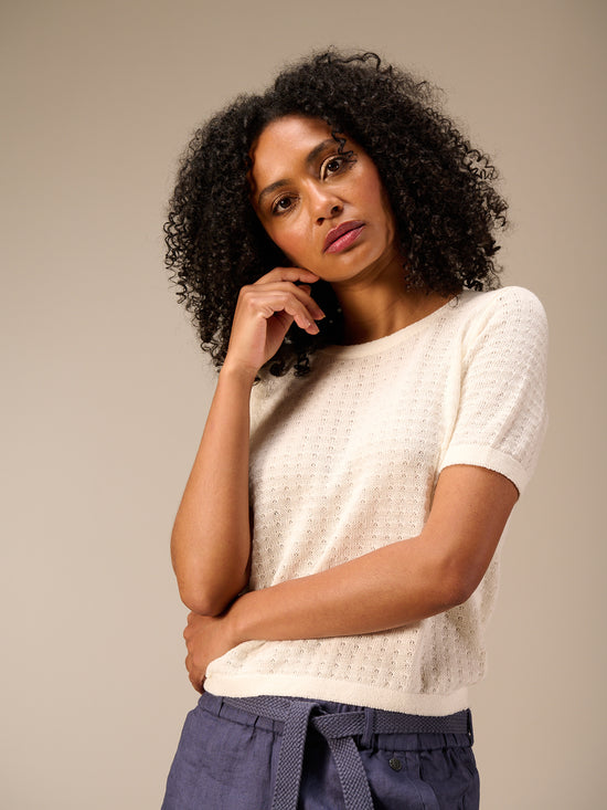 Strickpullover mit Muster