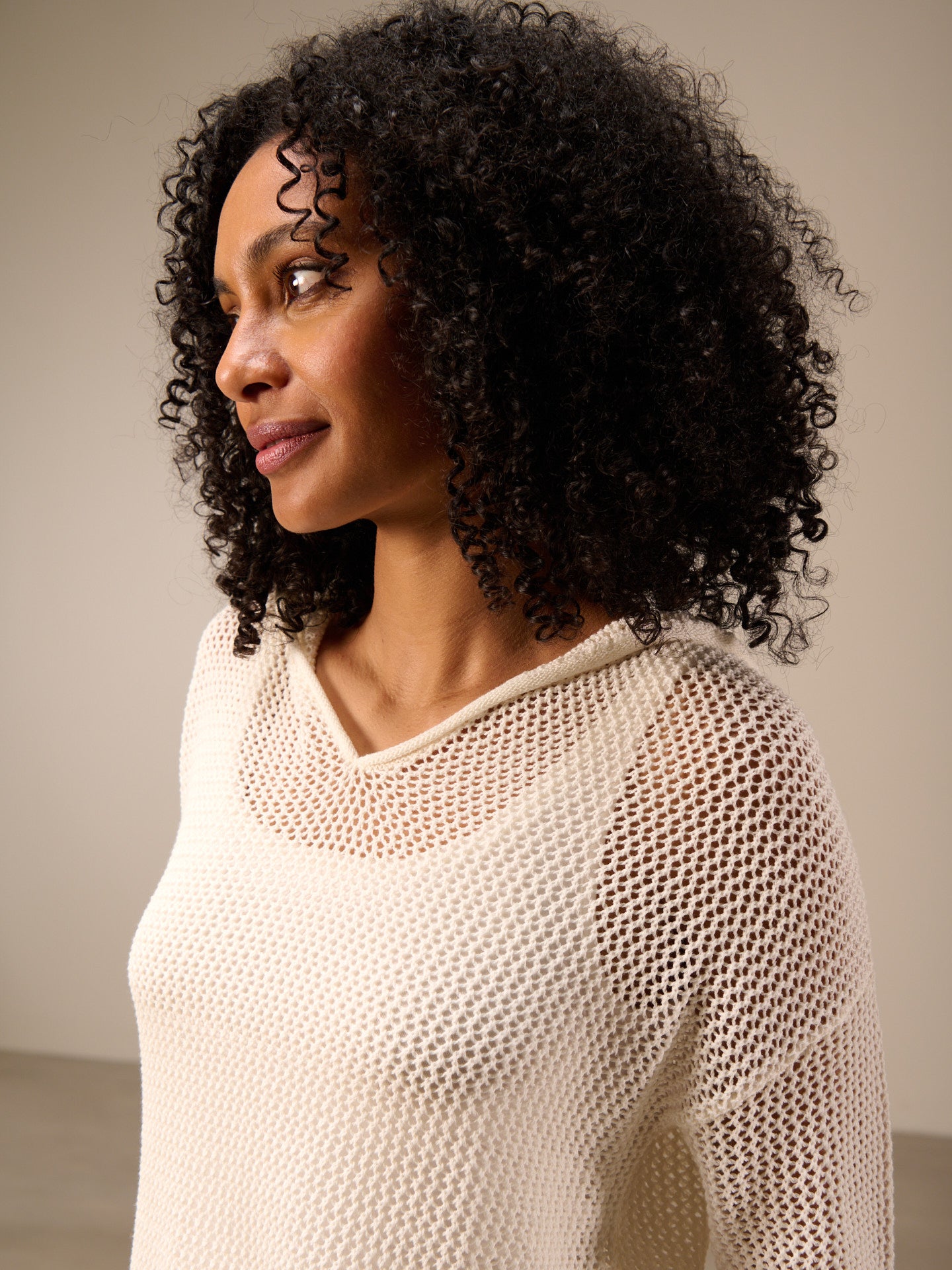 Hooded sweater