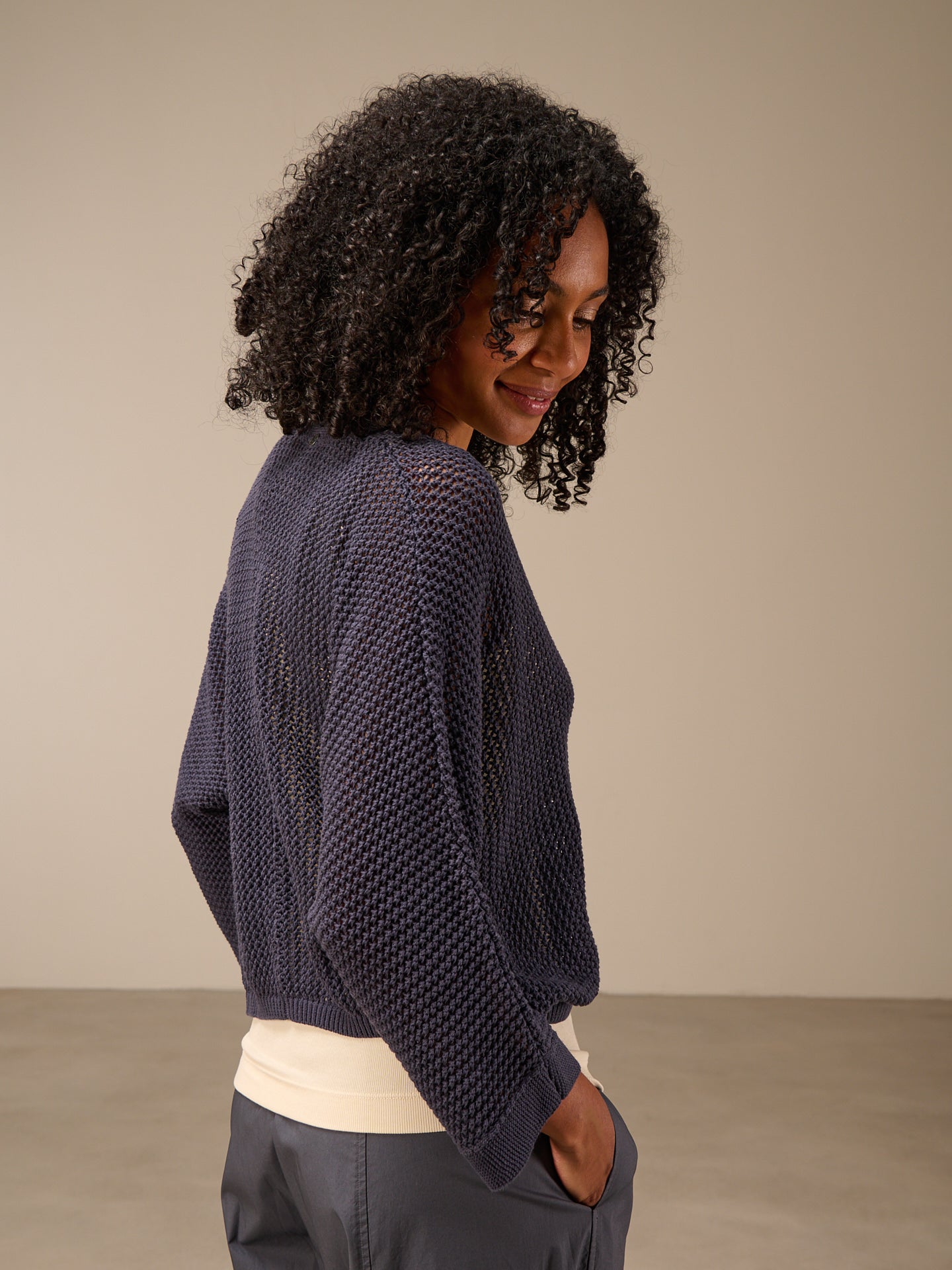 Button-up cardigan
