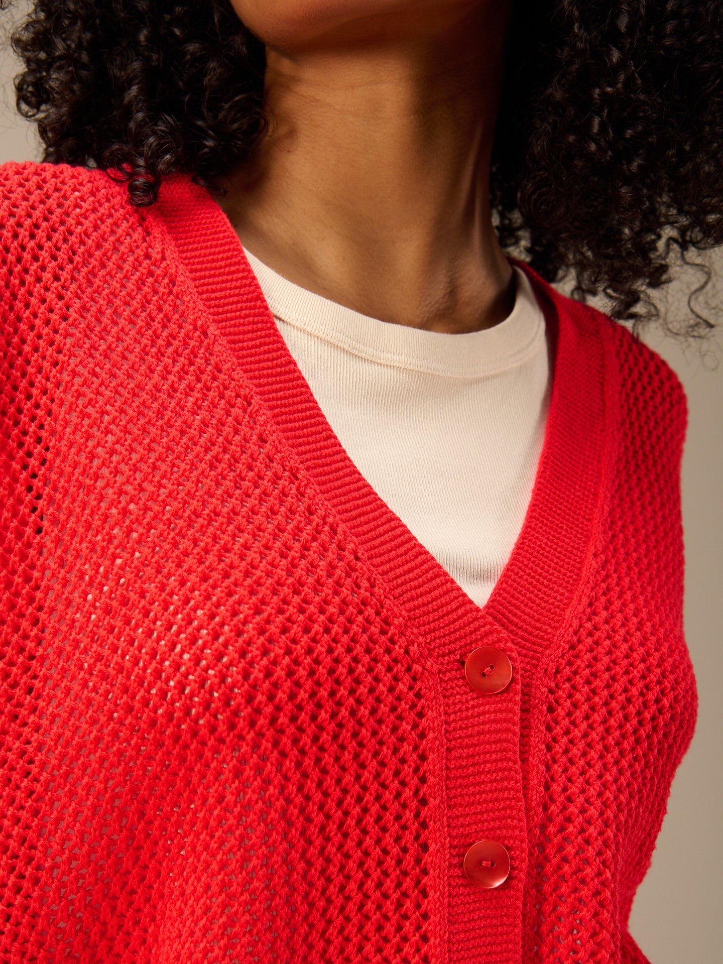 Button-up cardigan