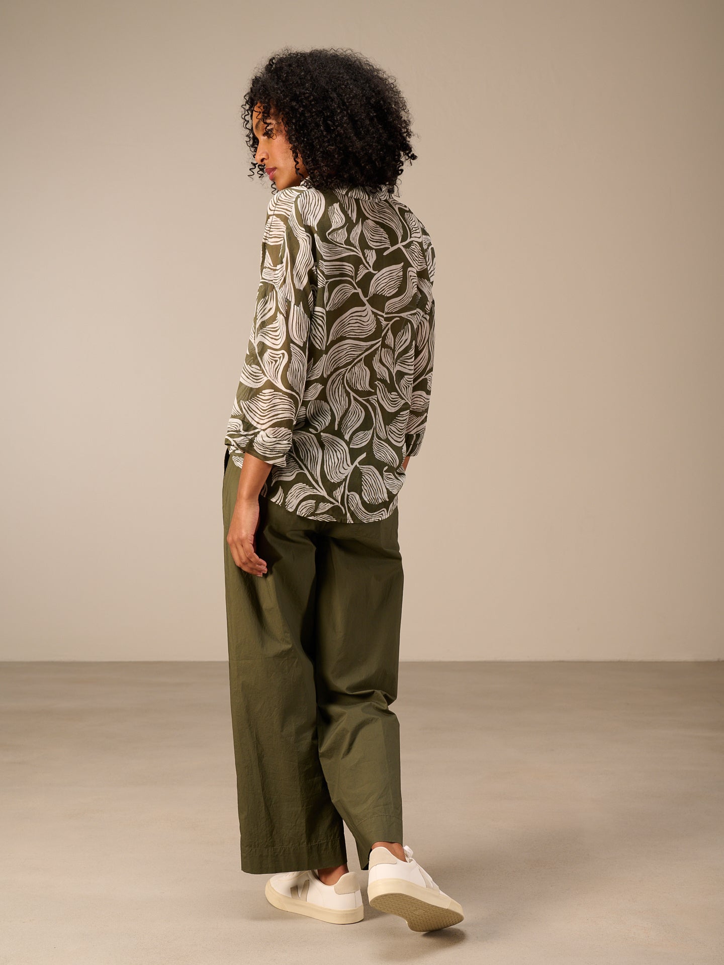 Bluse mit Druck