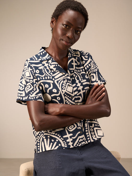 chemise à manches courtes
