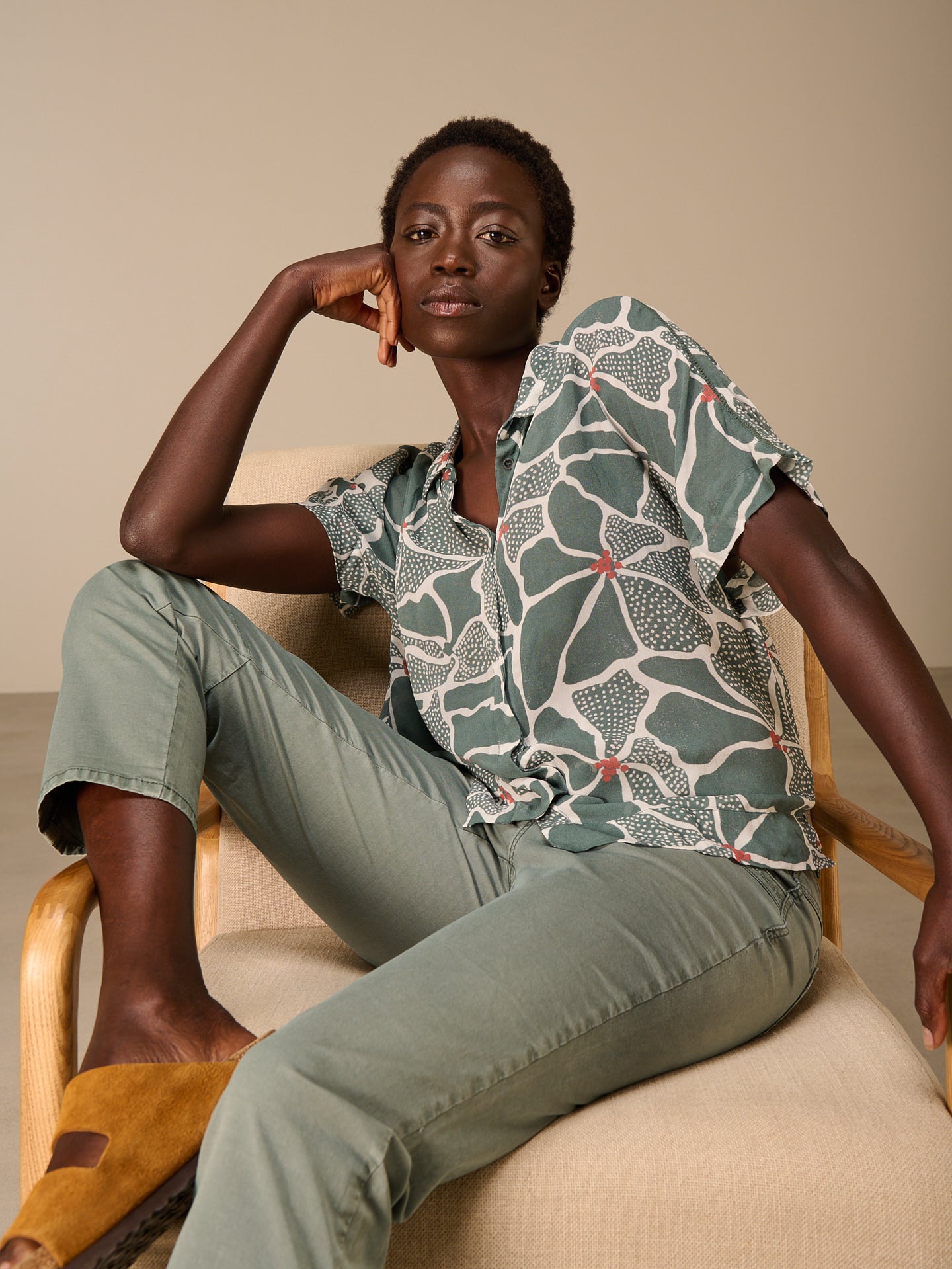 chemise à manches courtes