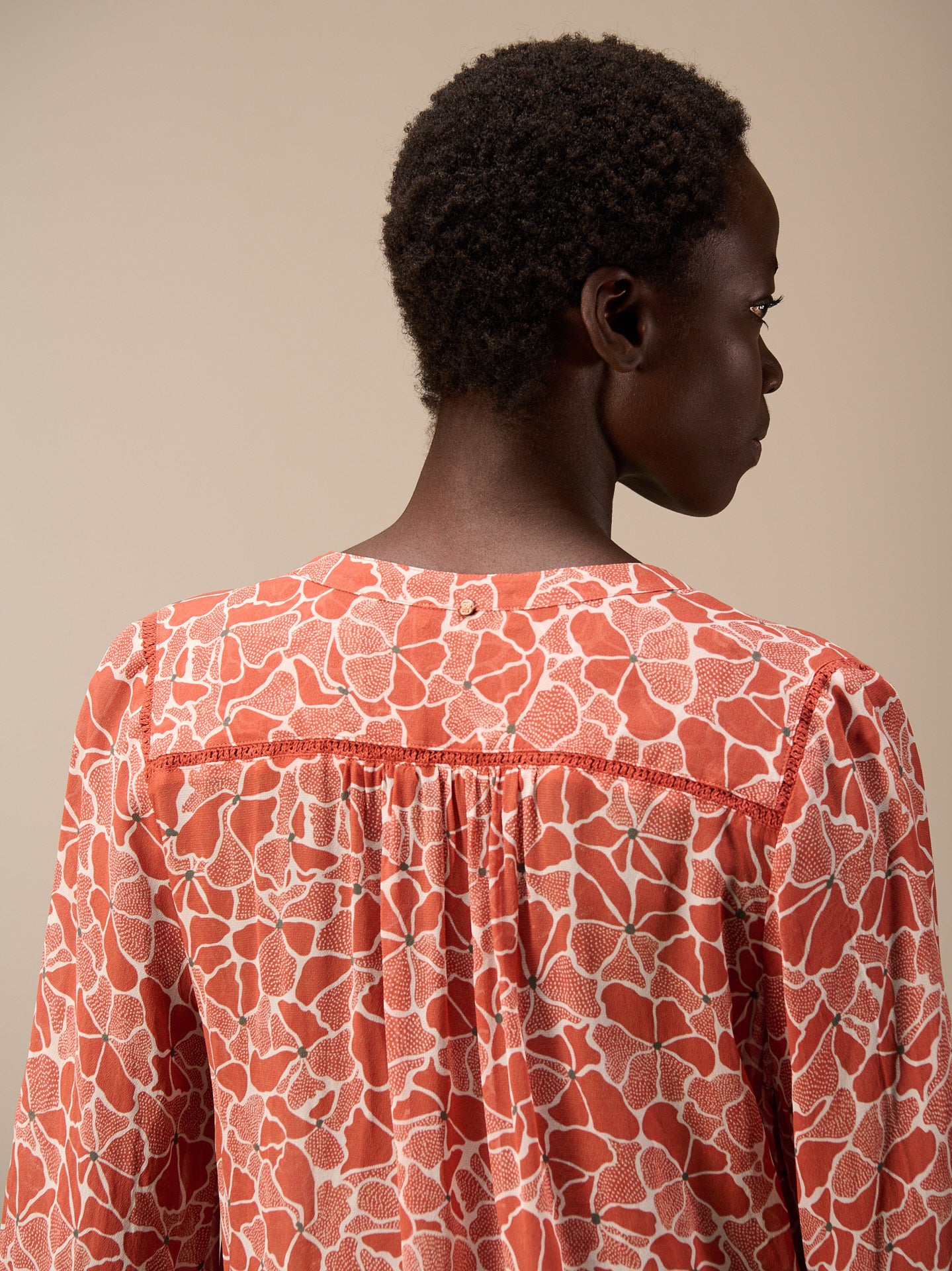 Bluse mit Knopfleiste