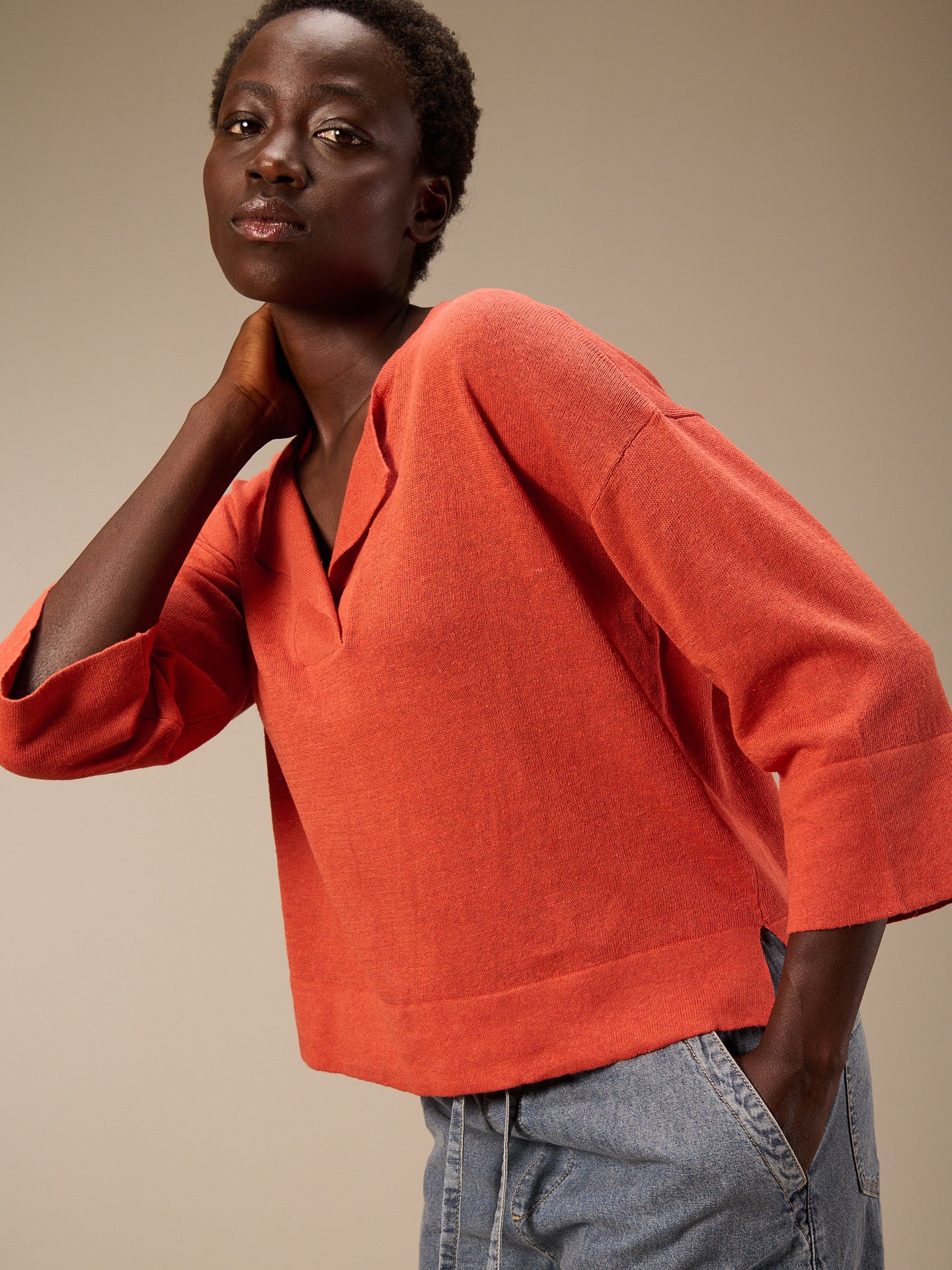pull en maille fine