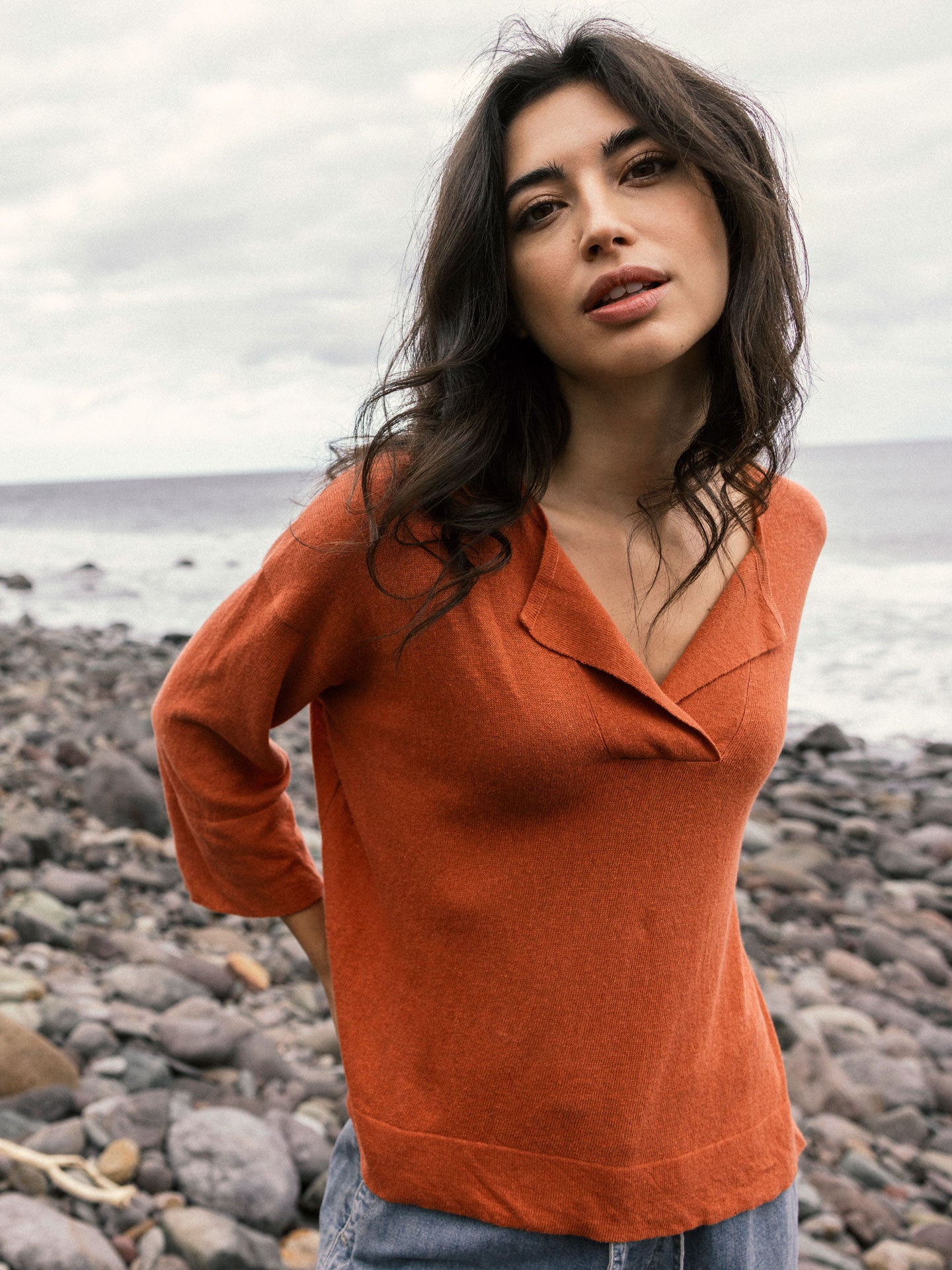 pull en maille fine
