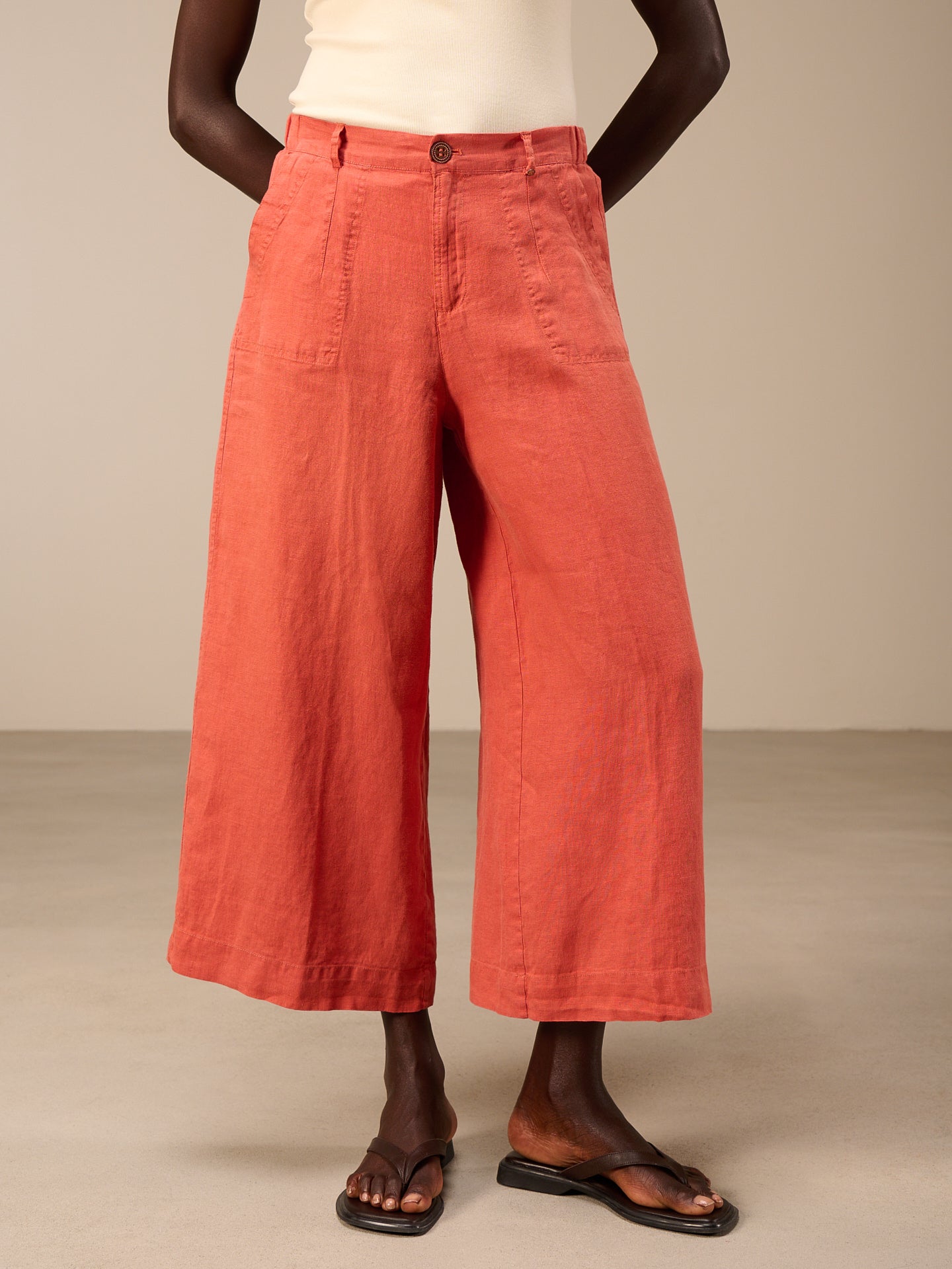 pantalon en lin
