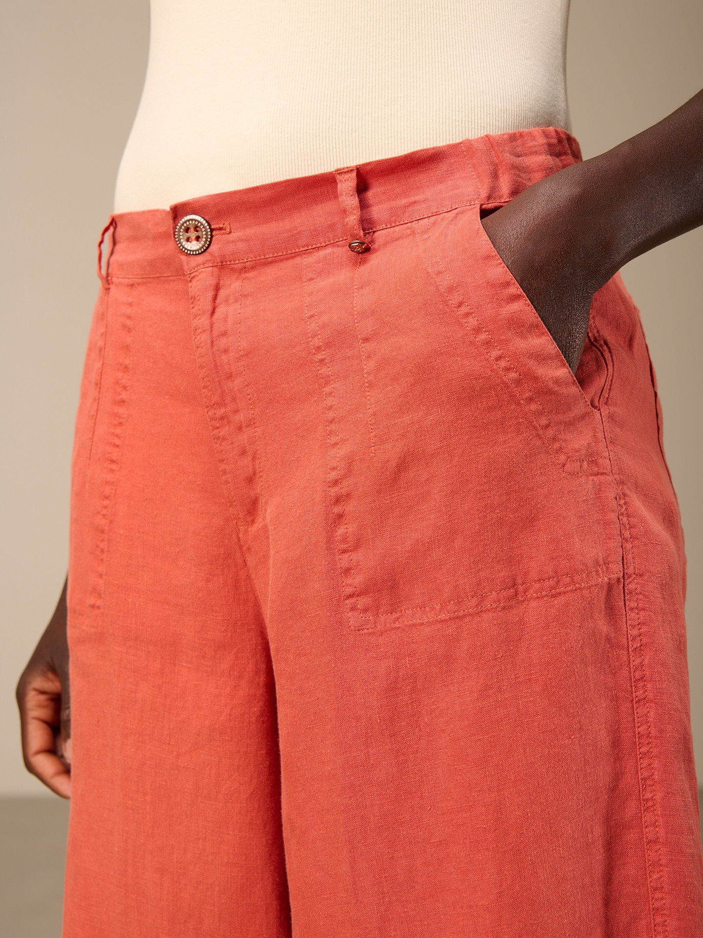 pantalon en lin
