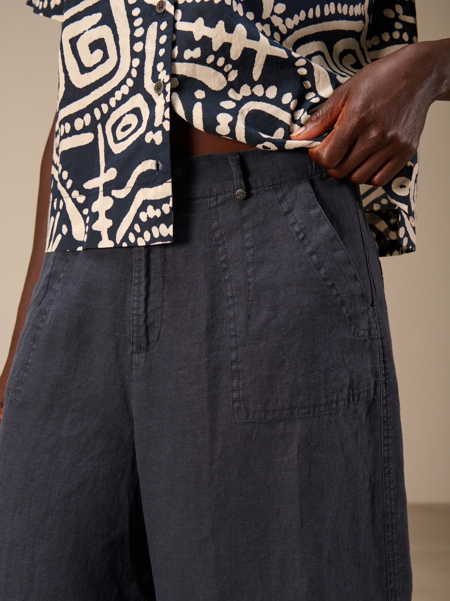 pantalon en lin