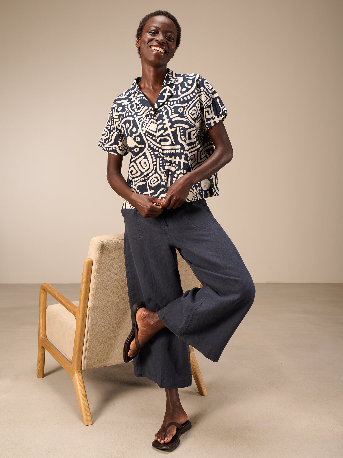 pantalon en lin
