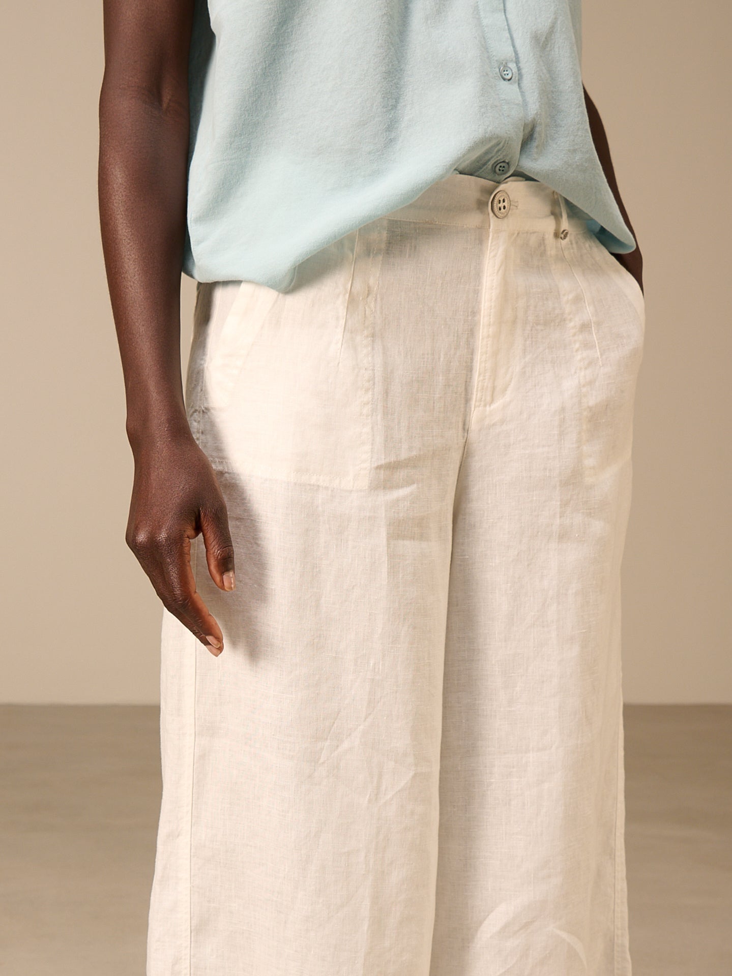 pantalon en lin